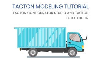 Tacton modeling tutorial from cpq.se