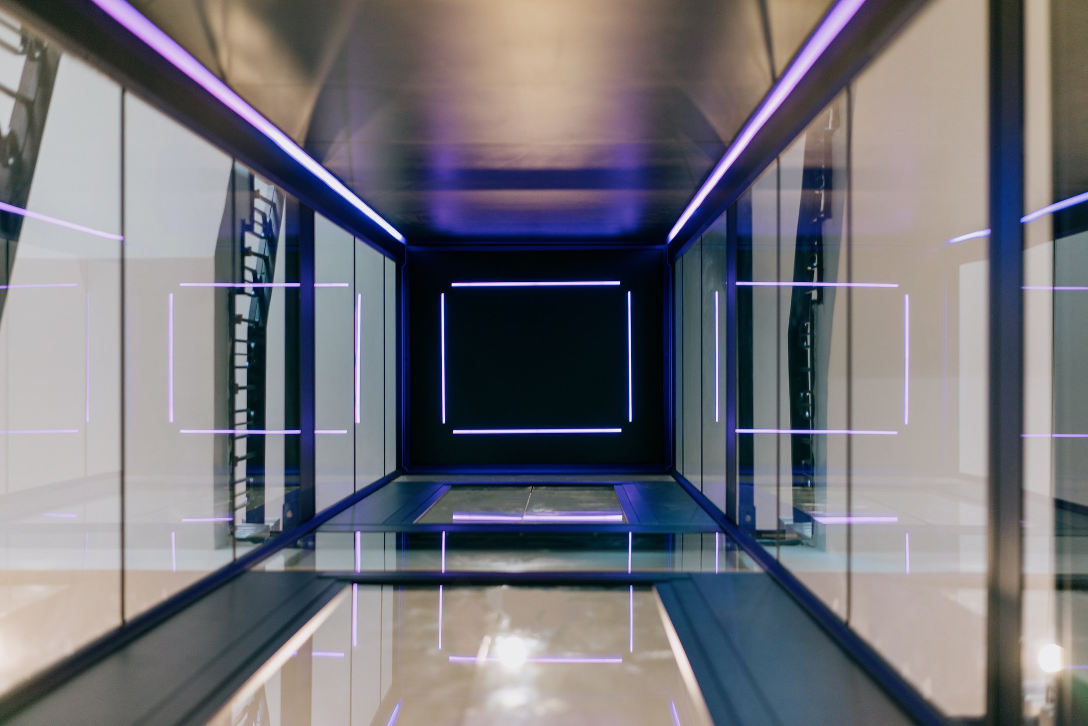 A Swift home elevator installed in a residence